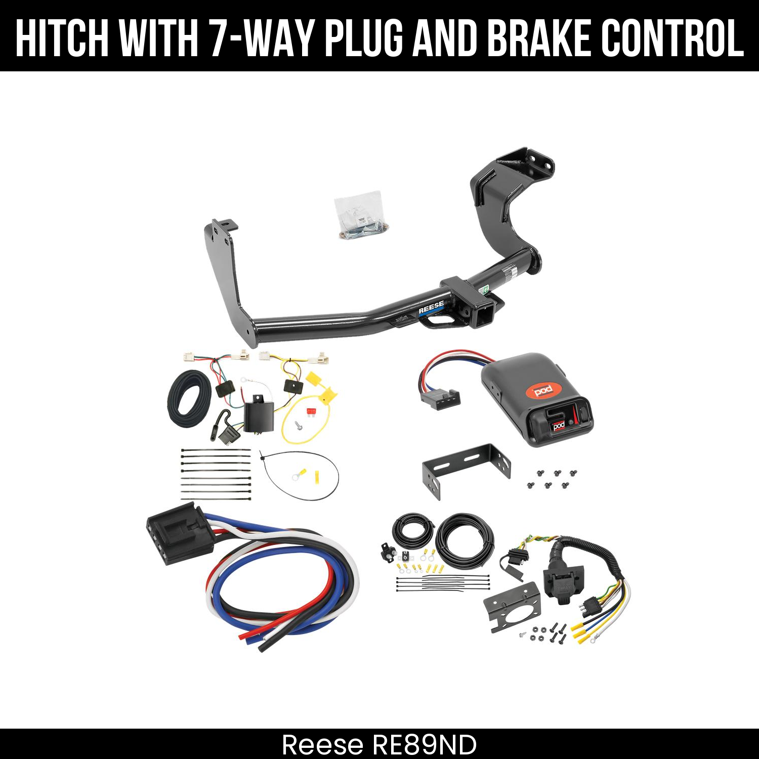 Trailer Hitch , 7-Way , Pro Series POD Brake Control