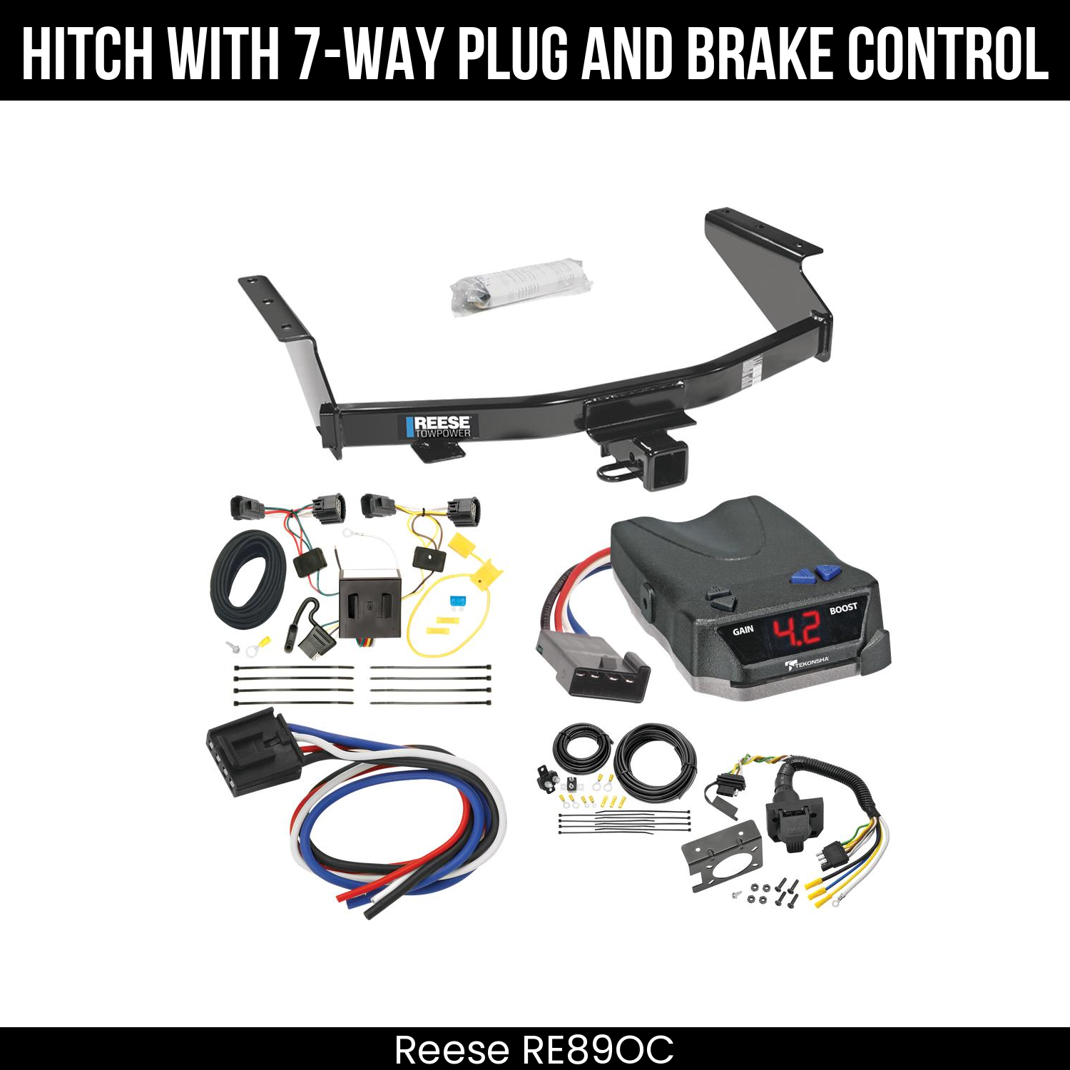 Trailer Hitch , 7-Way , Tekonsha Brake EVN Control