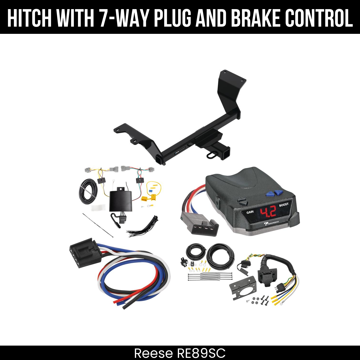 Trailer Hitch , 7-Way , Tekonsha Brake EVN Control