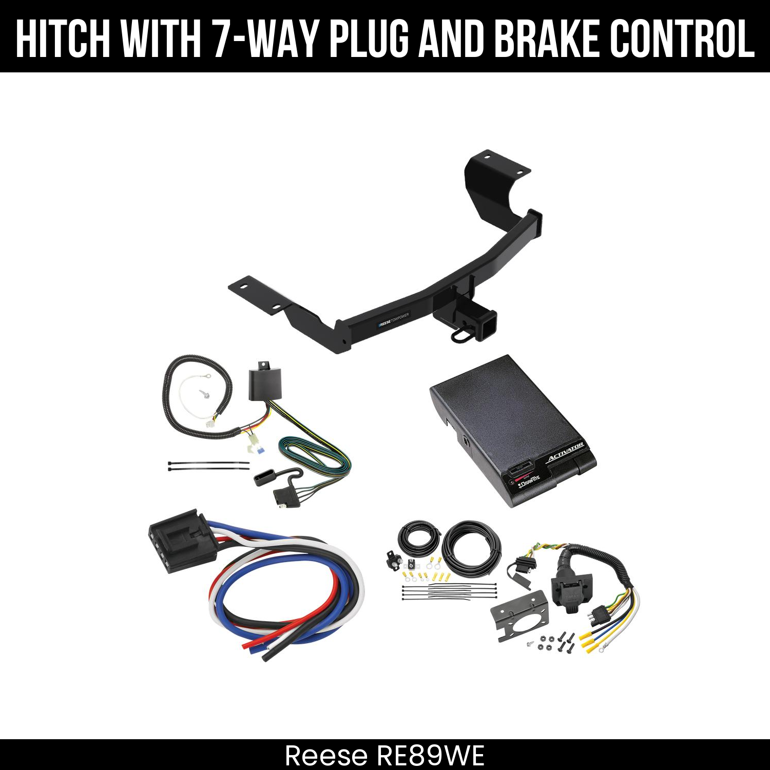 Trailer Hitch , 7-Way , Draw-Tite Activator Brake Control