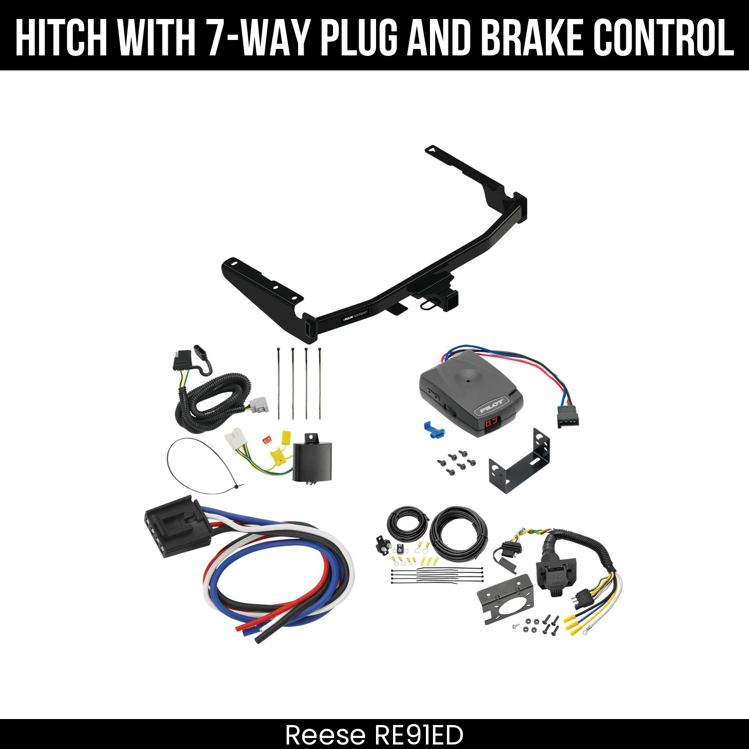 Trailer Hitch , 7-Way , Pro Series Pilot Brake Control