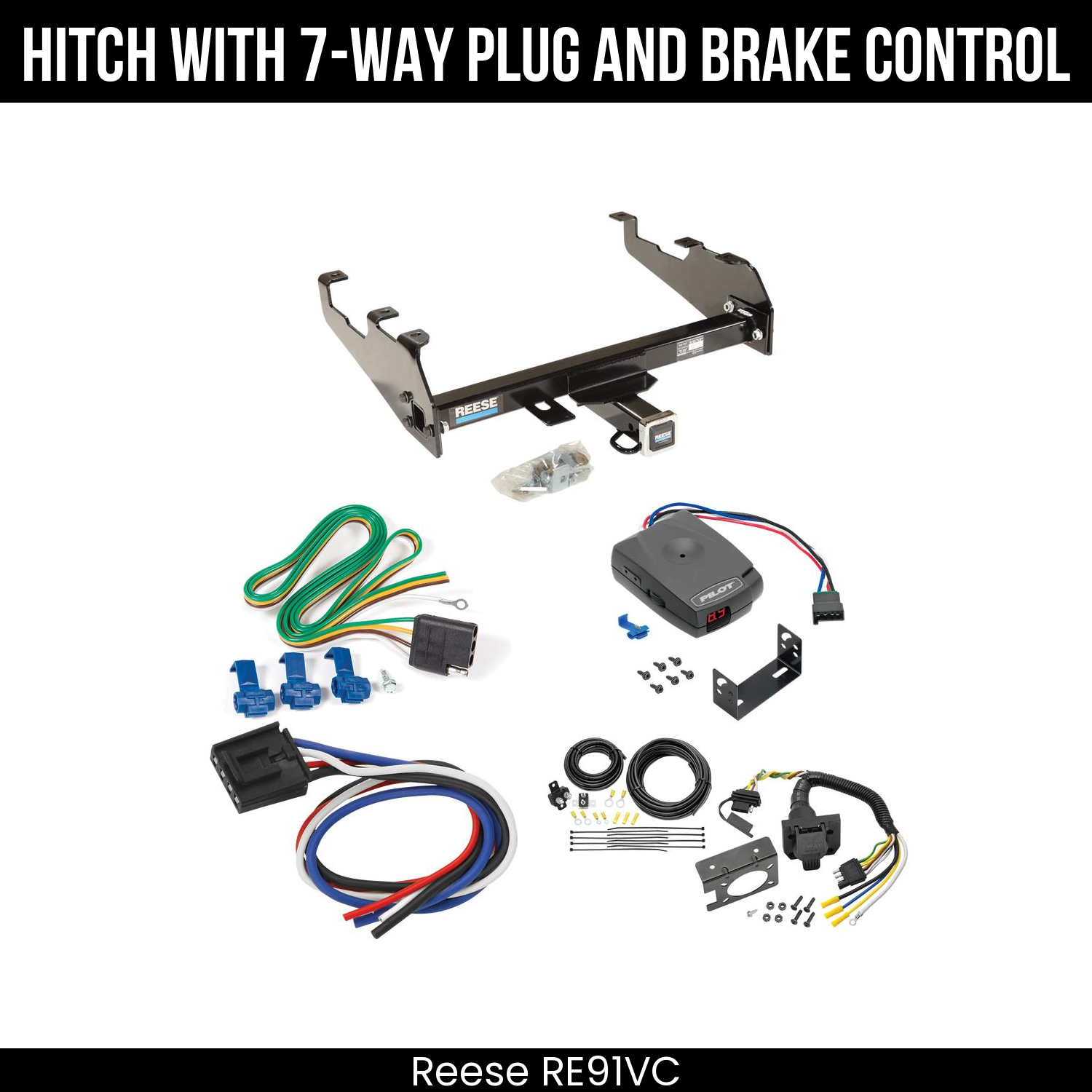 Trailer Hitch , 7-Way , Pro Series Pilot Brake Control