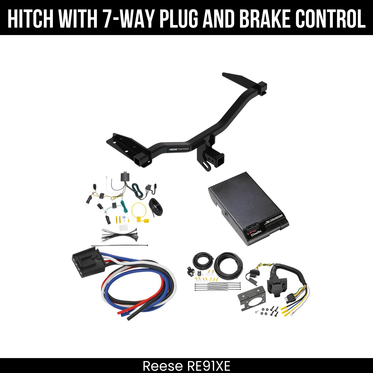 Trailer Hitch , 7-Way , Draw-Tite Activator Brake Control