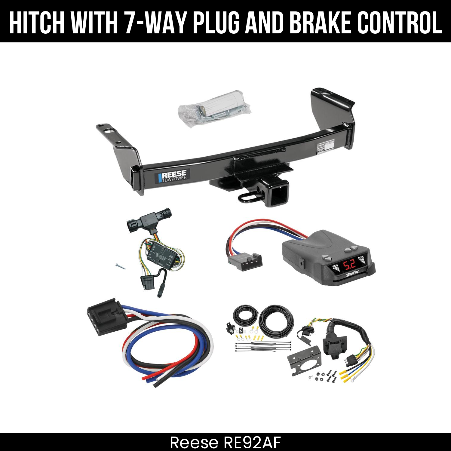 Trailer Hitch , 7-Way , Draw-Tite Activator IV Brake Control