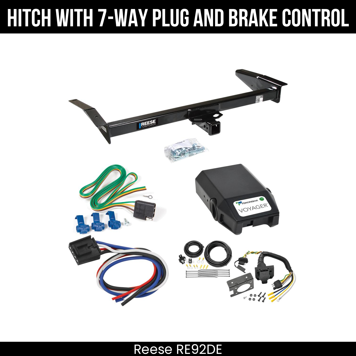 Trailer Hitch , 7-Way , Tekonsha Voyager Brake Control
