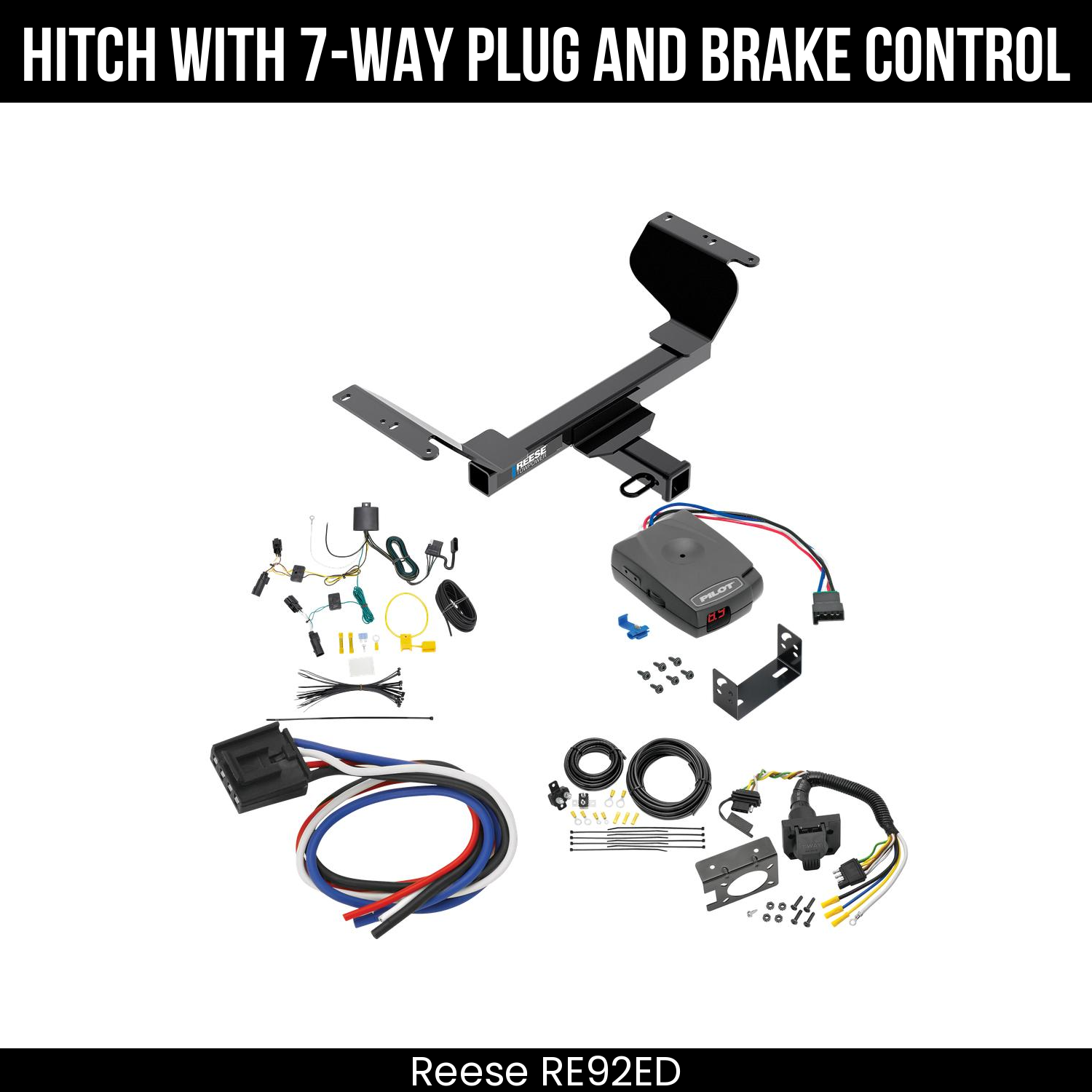 Trailer Hitch , 7-Way , Pro Series Pilot Brake Control