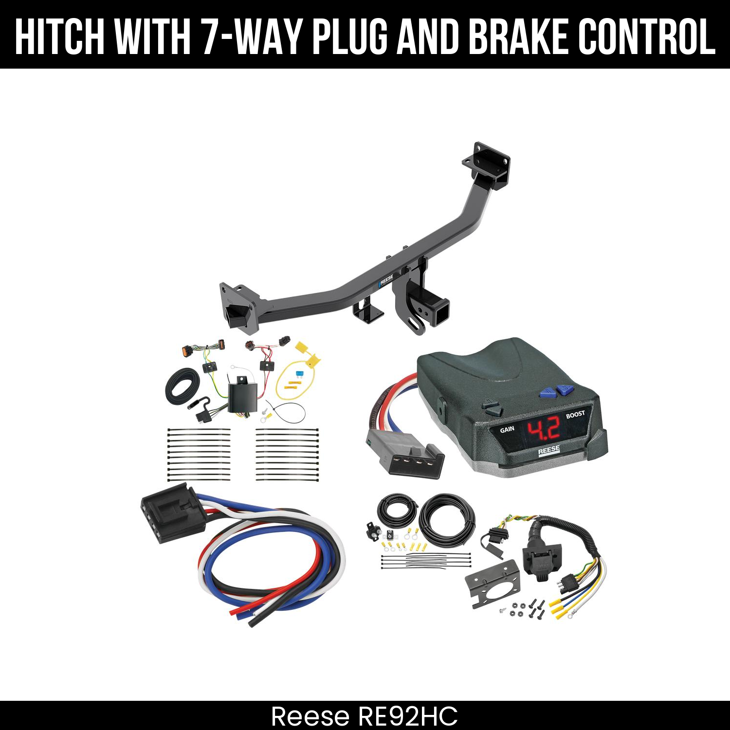 Trailer Hitch , 7-Way , Reese Brake EVN Control