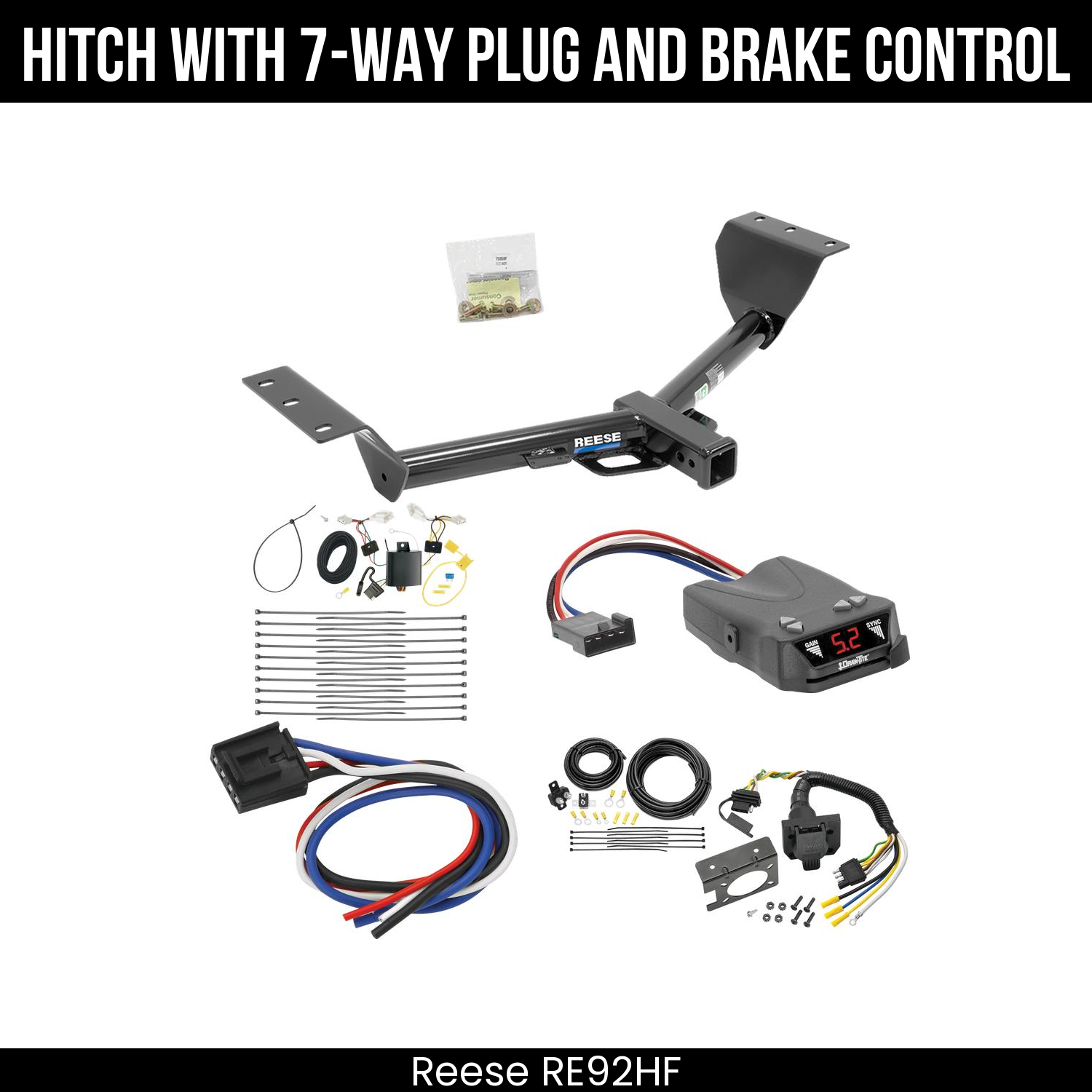 Trailer Hitch , 7-Way , Draw-Tite Activator IV Brake Control