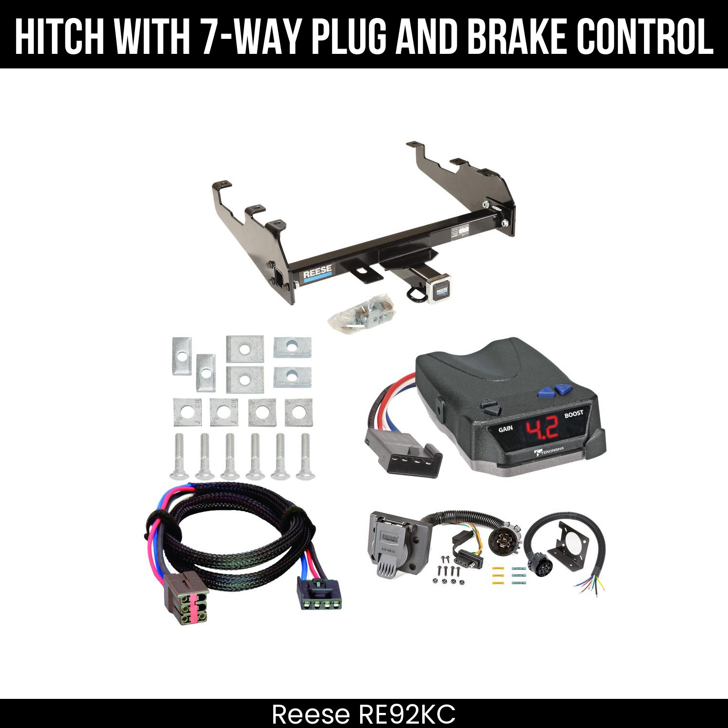 Trailer Hitch , 7-Way , Tekonsha Brake EVN Control