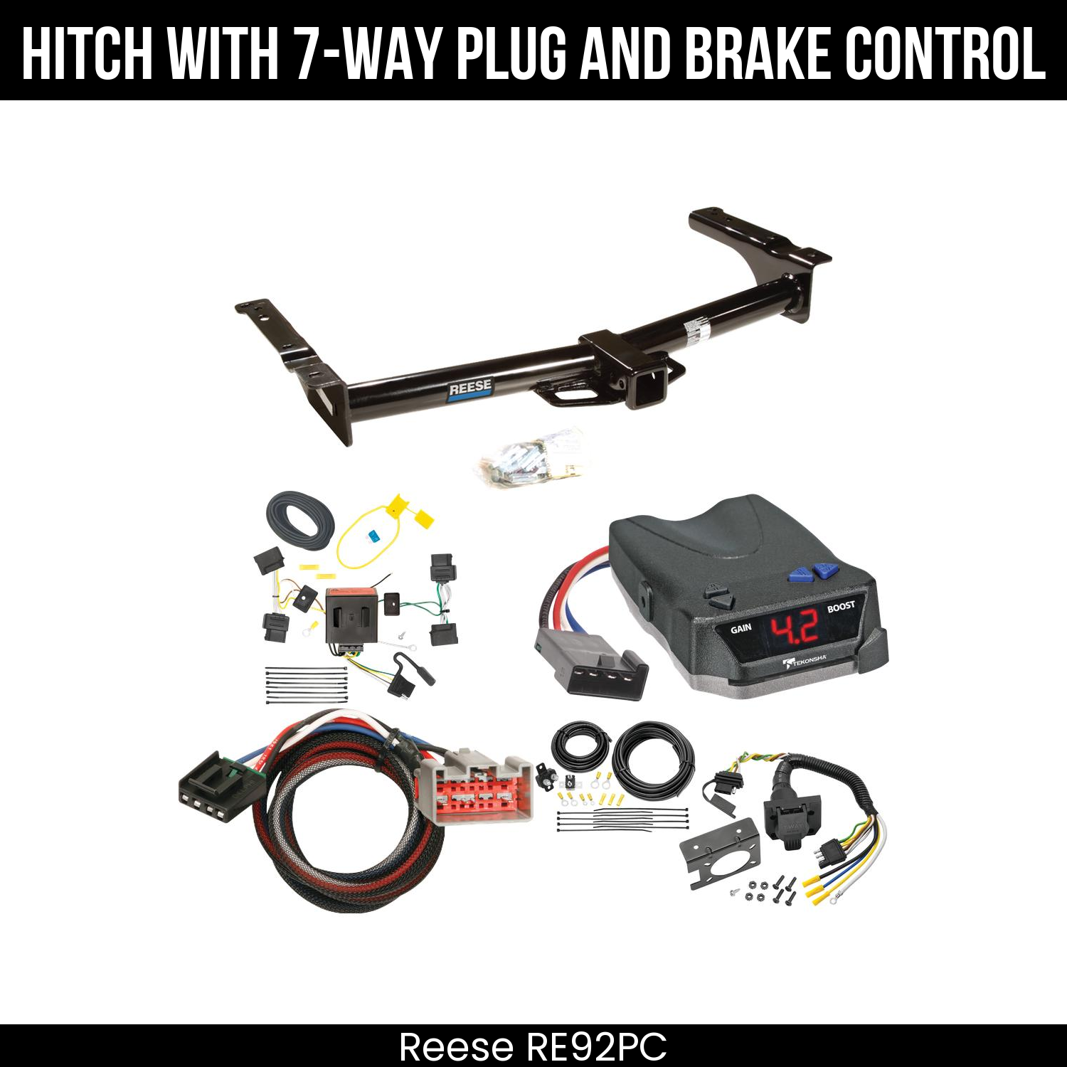 Trailer Hitch , 7-Way , Tekonsha Brake EVN Control