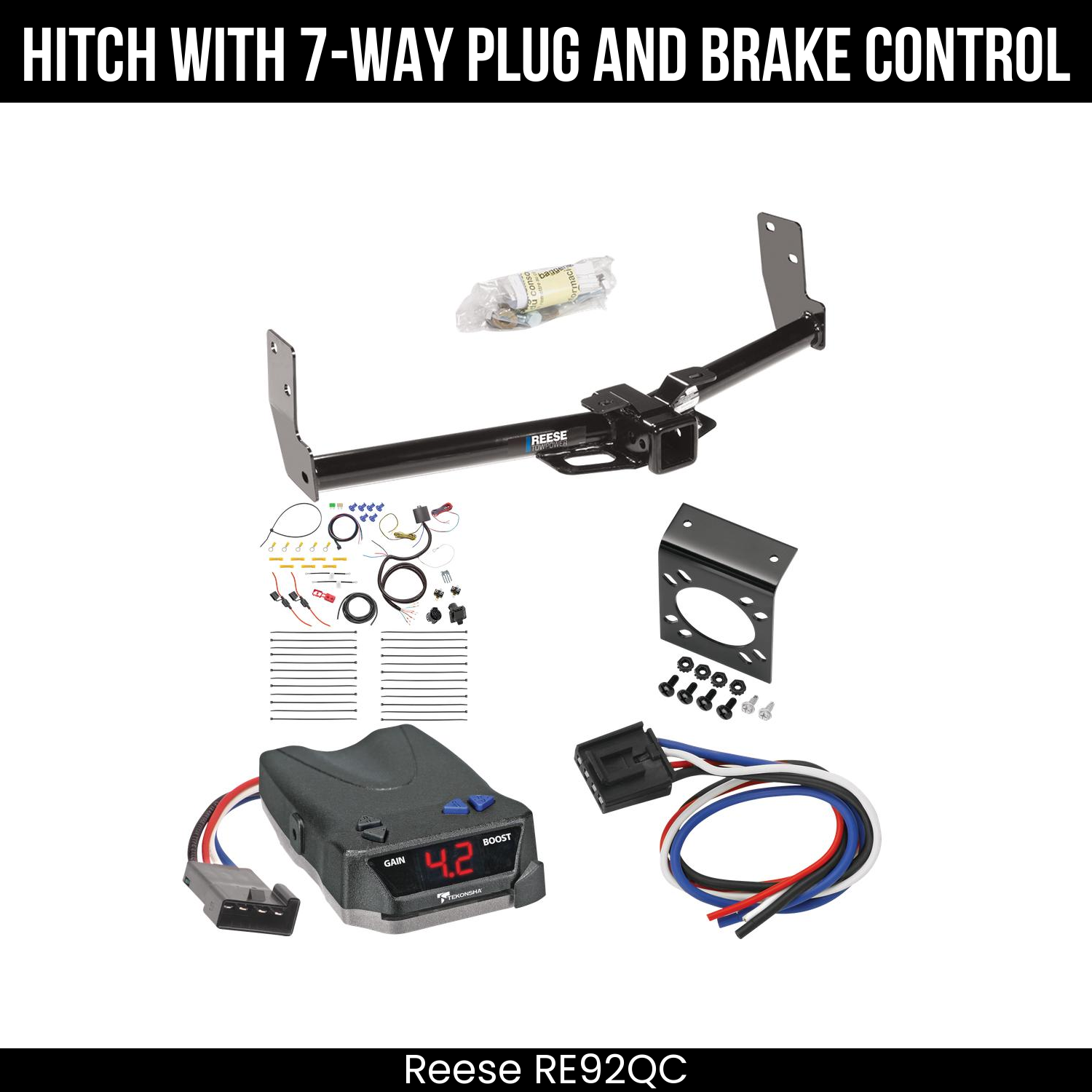 Trailer Hitch , 7-Way , Tekonsha Brake EVN Control