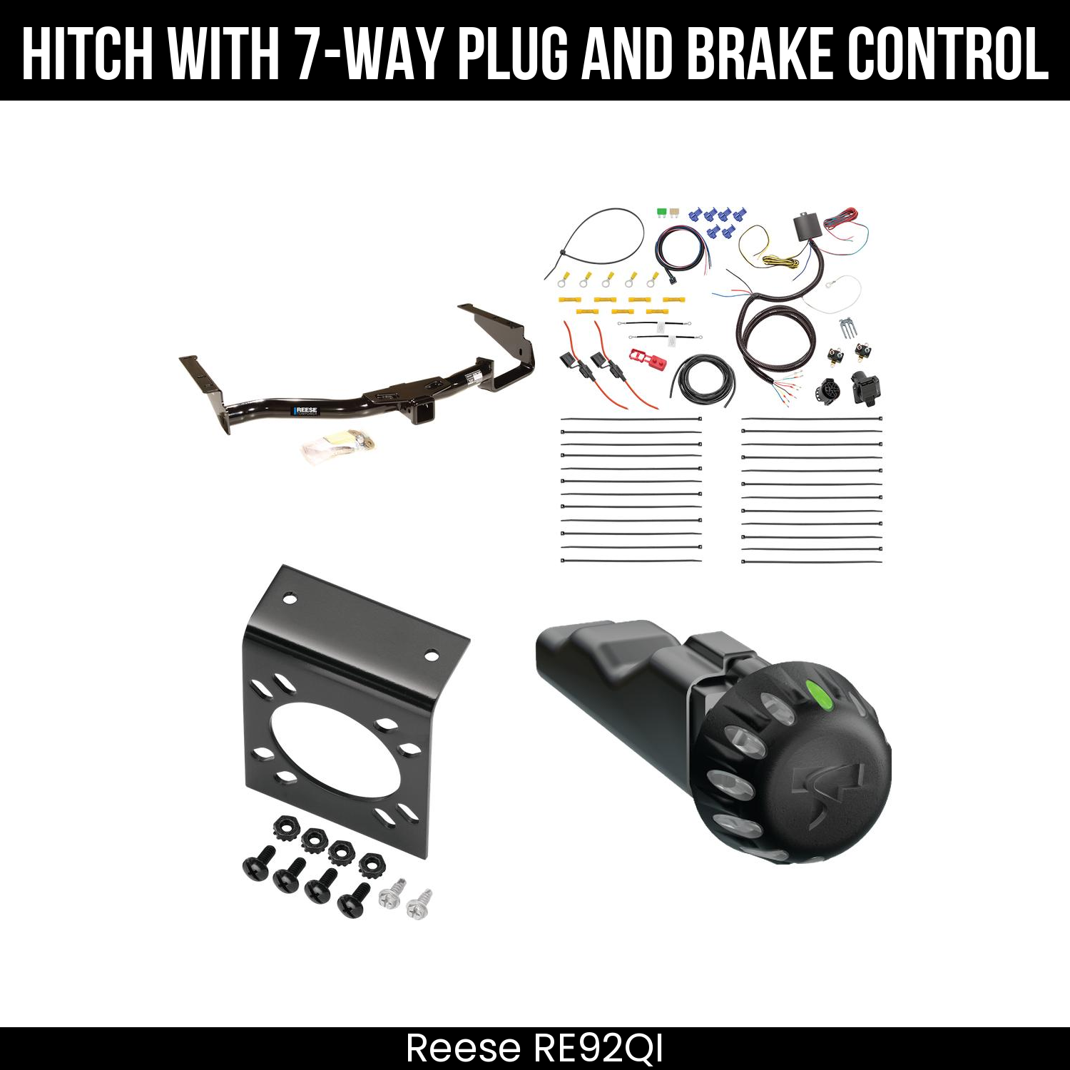 Trailer Hitch , 7-Way , Tekonsha Voyager iD Smart Brake Control