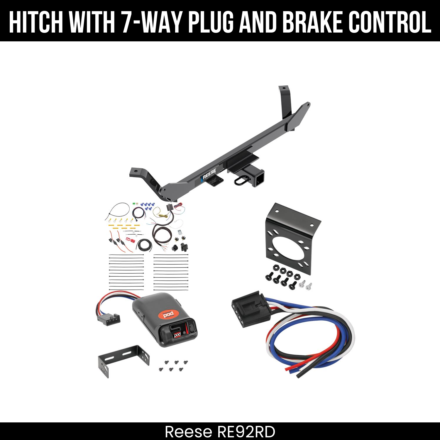 Trailer Hitch , 7-Way , Pro Series POD Brake Control