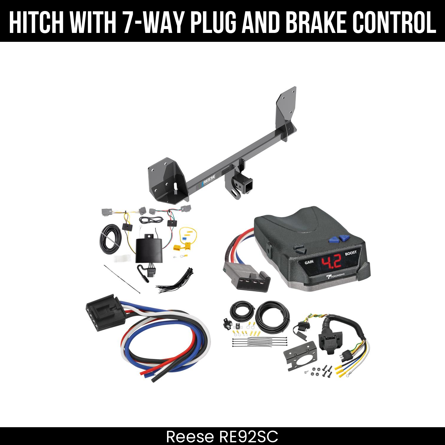 Trailer Hitch , 7-Way , Tekonsha Brake EVN Control