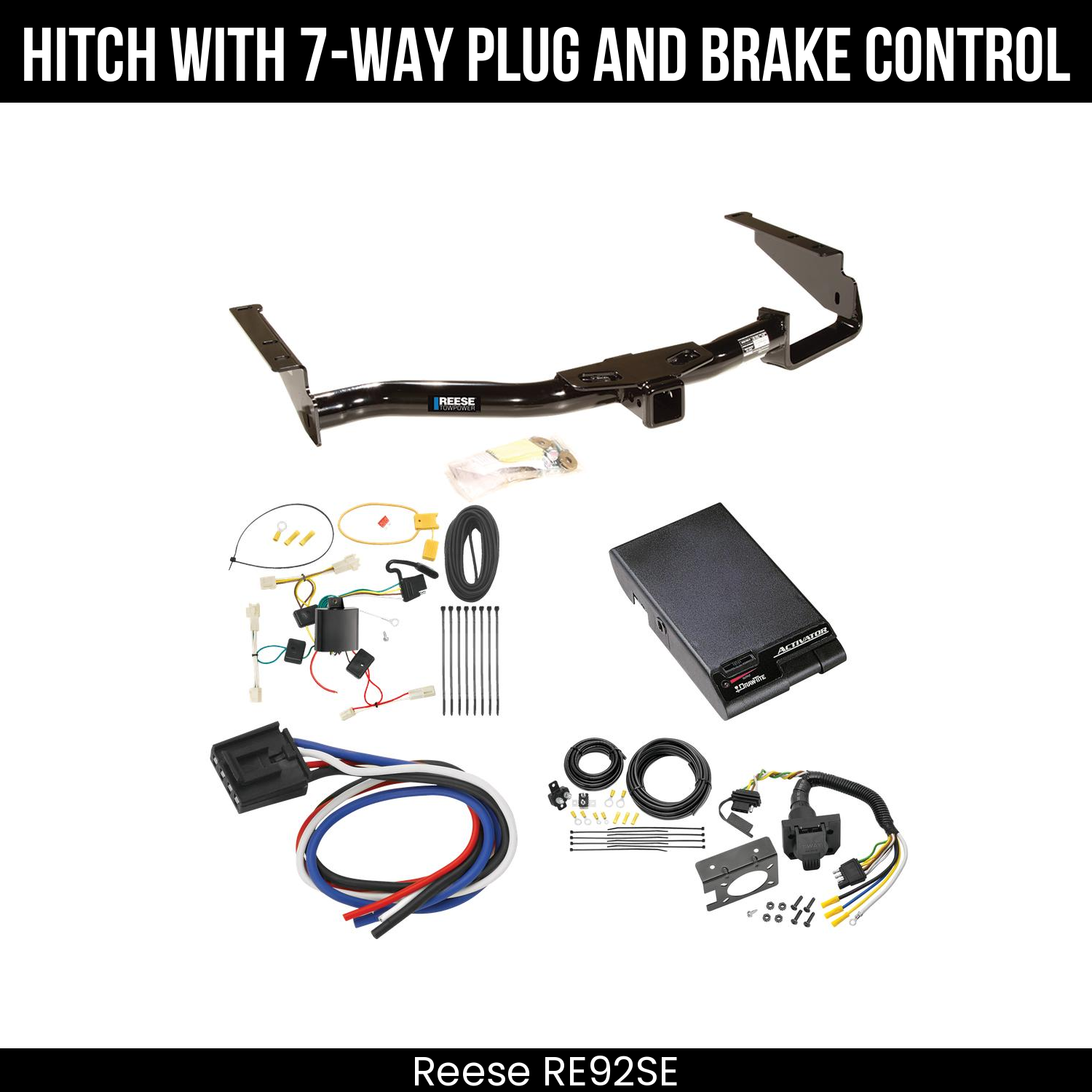 Trailer Hitch , 7-Way , Draw-Tite Activator Brake Control
