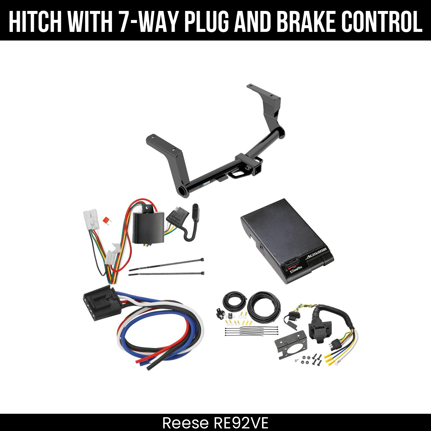 Trailer Hitch , 7-Way , Draw-Tite Activator Brake Control