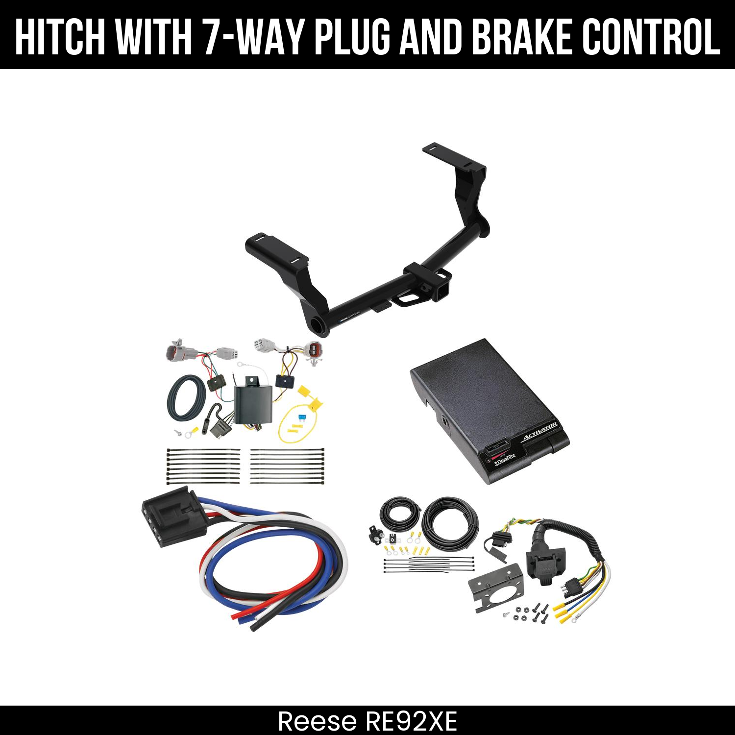 Trailer Hitch , 7-Way , Draw-Tite Activator Brake Control