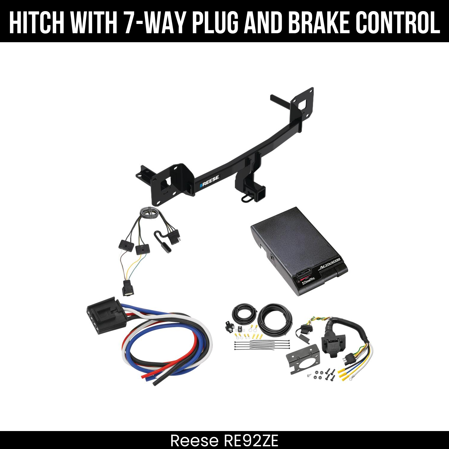 Trailer Hitch , 7-Way , Draw-Tite Activator Brake Control