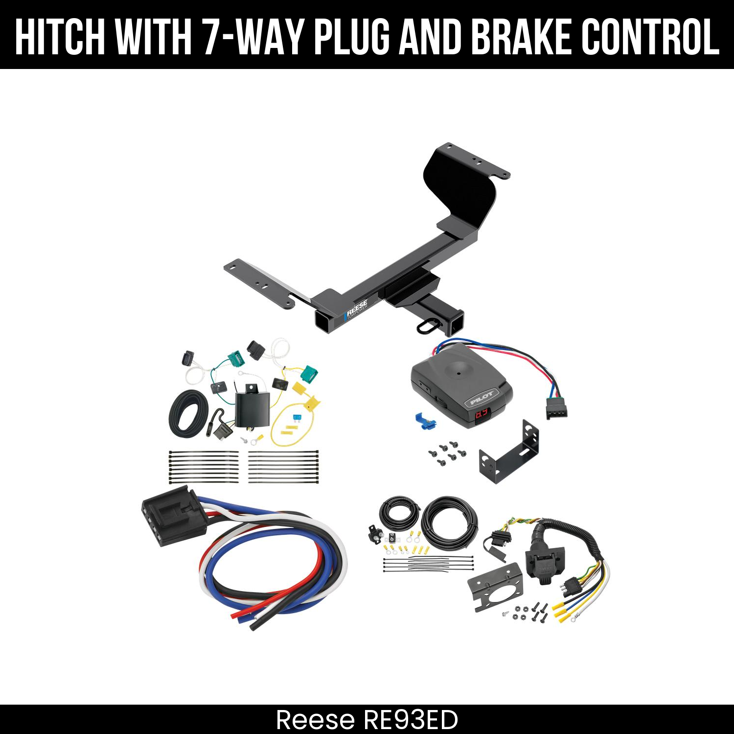 Trailer Hitch , 7-Way , Pro Series Pilot Brake Control