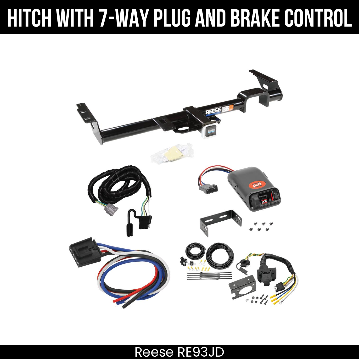 Trailer Hitch , 7-Way , Pro Series POD Brake Control