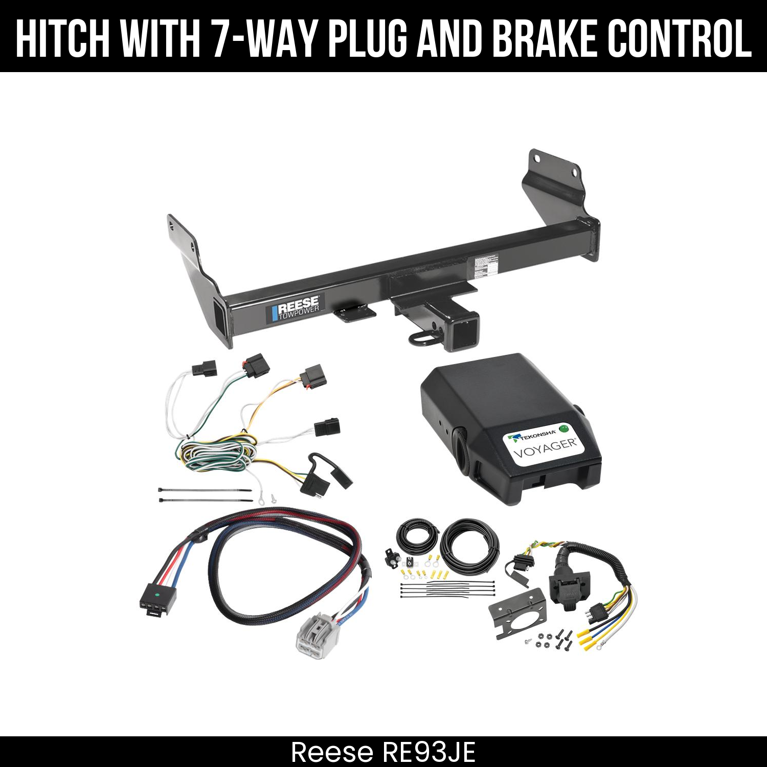 Trailer Hitch , 7-Way , Tekonsha Voyager Brake Control