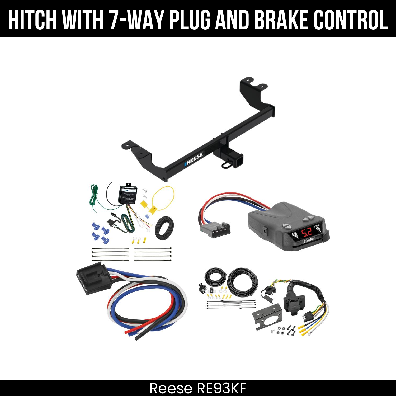 Trailer Hitch , 7-Way , Draw-Tite Activator IV Brake Control