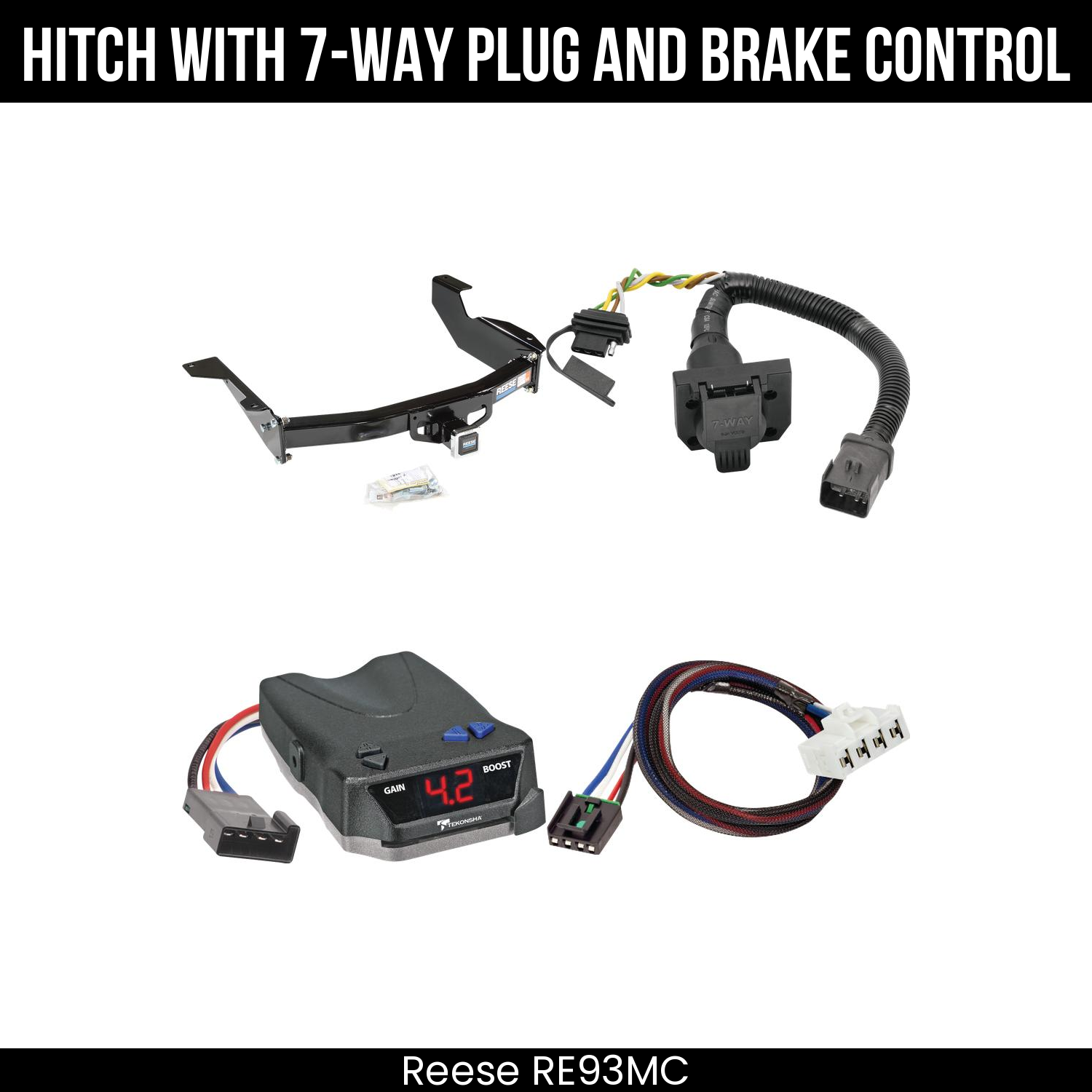 Trailer Hitch , 7-Way , Tekonsha Brake EVN Control