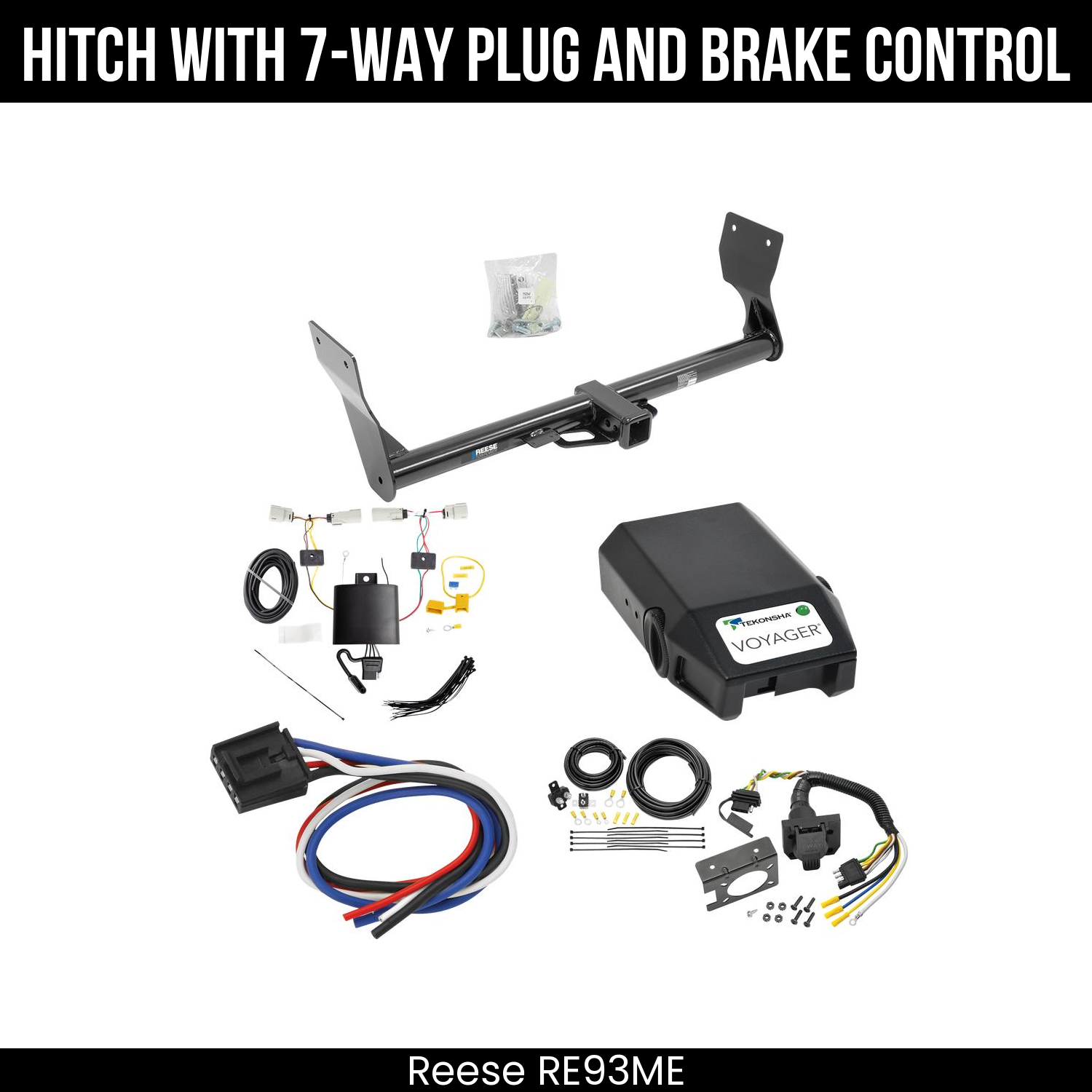 Trailer Hitch , 7-Way , Tekonsha Voyager Brake Control