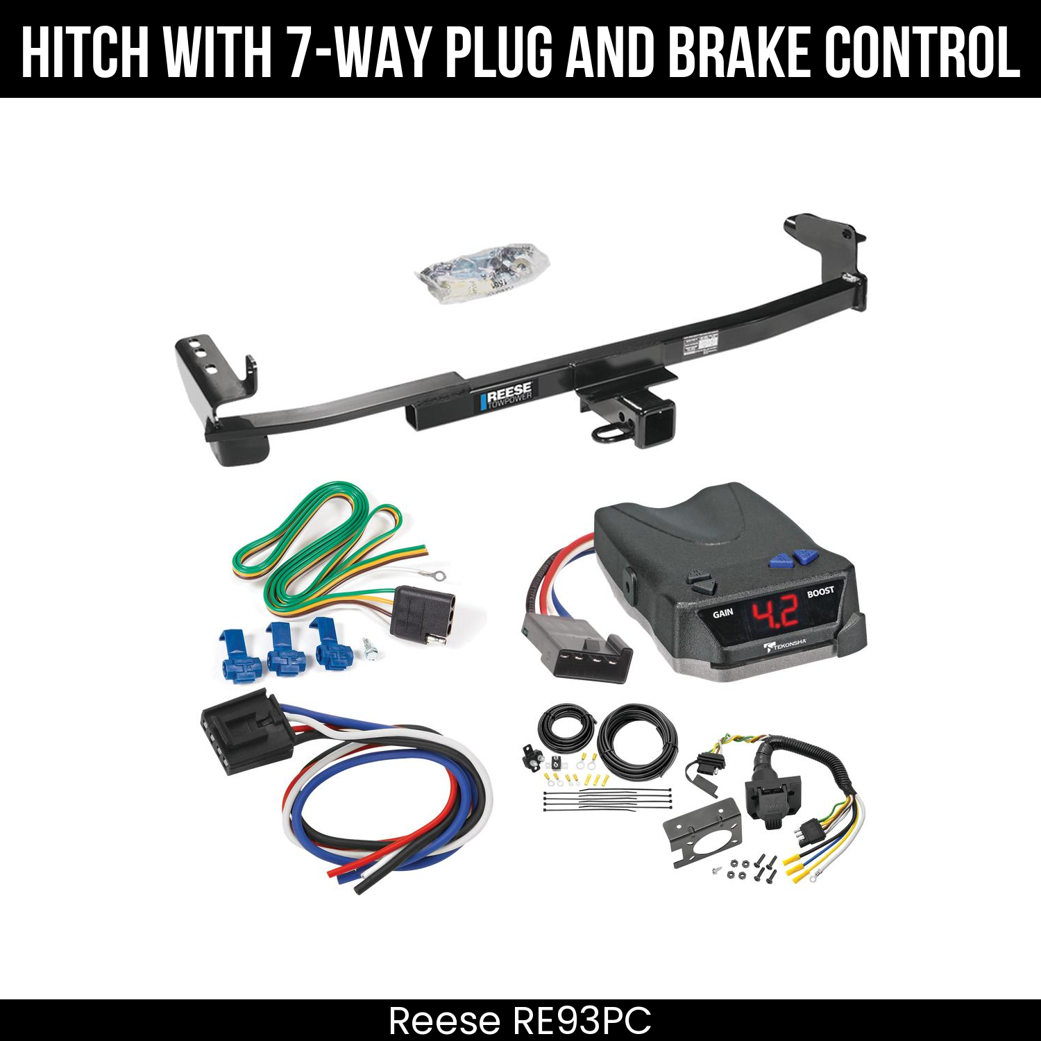 Trailer Hitch , 7-Way , Tekonsha Brake EVN Control