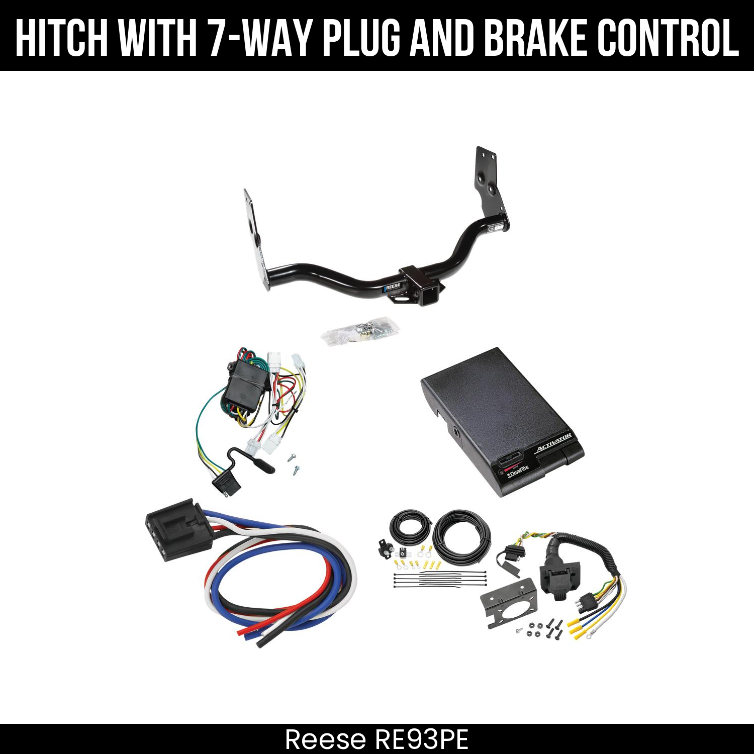 Trailer Hitch , 7-Way , Draw-Tite Activator Brake Control