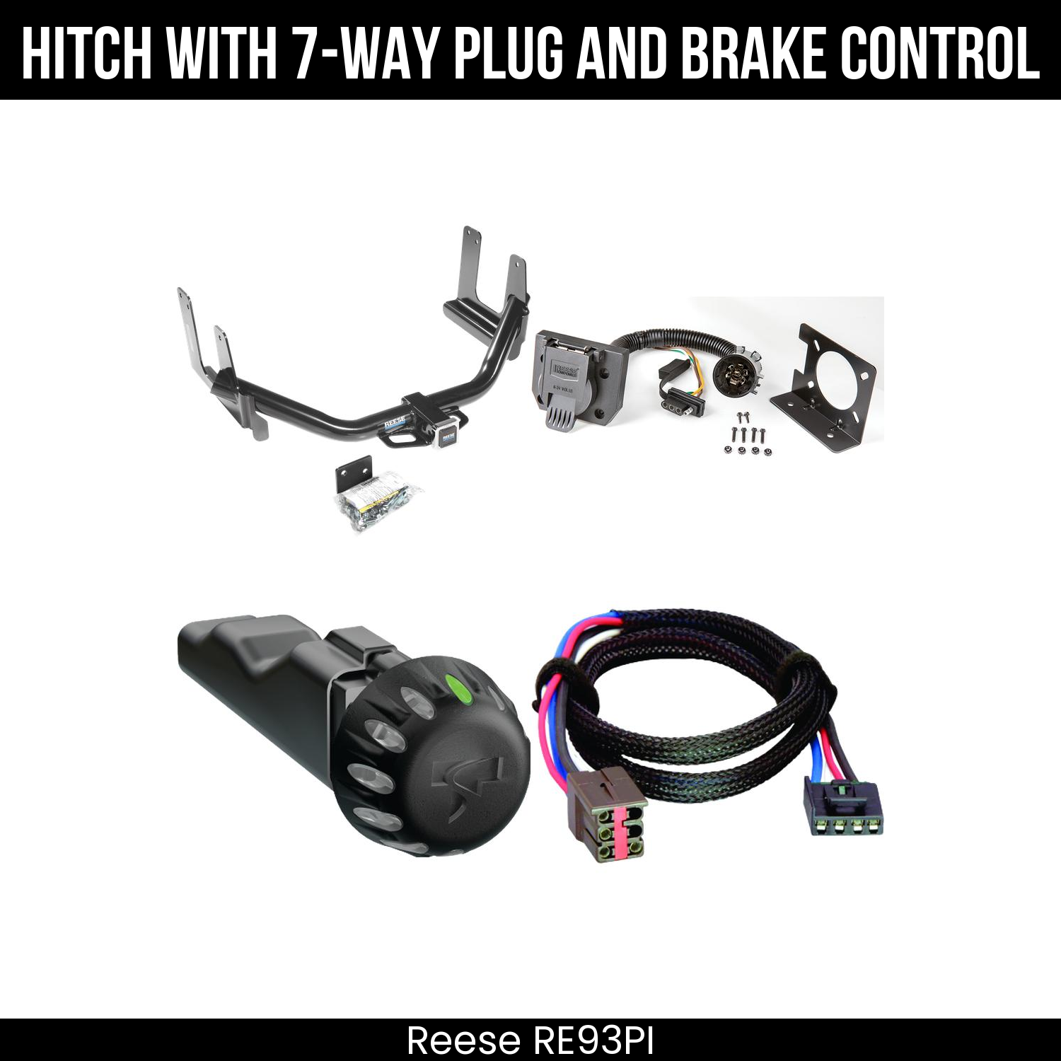 Trailer Hitch , 7-Way , Tekonsha Voyager iD Smart Brake Control