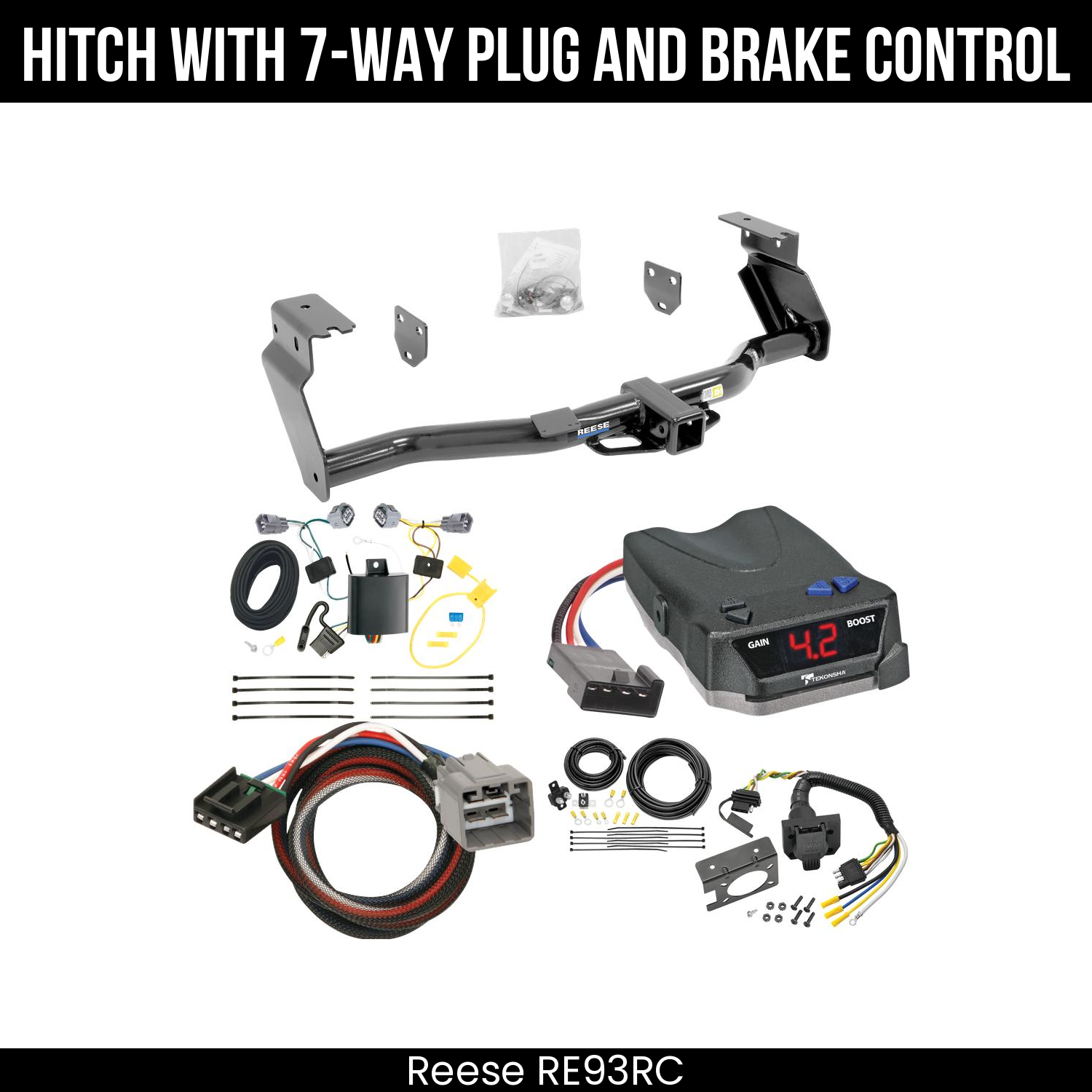 Trailer Hitch , 7-Way , Tekonsha Brake EVN Control