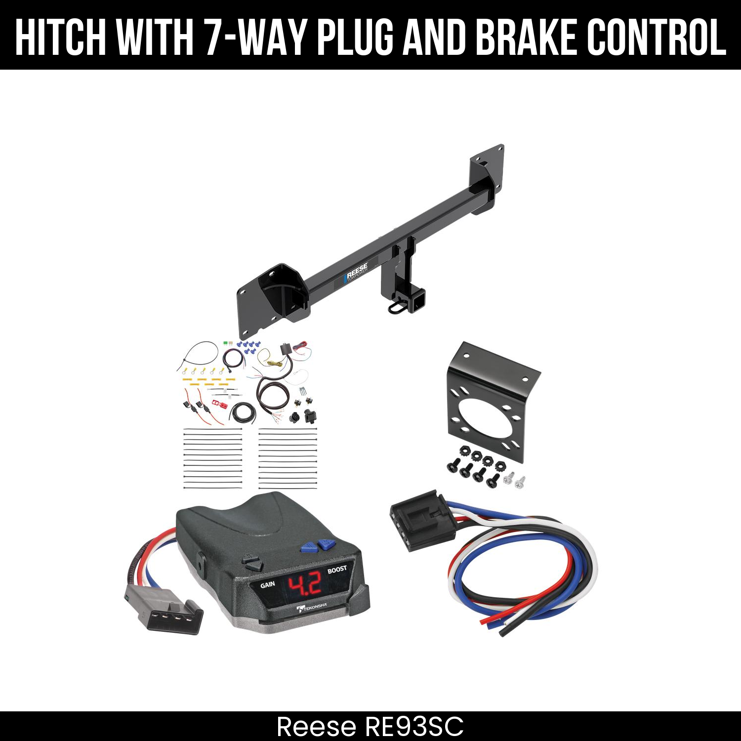 Trailer Hitch , 7-Way , Tekonsha Brake EVN Control