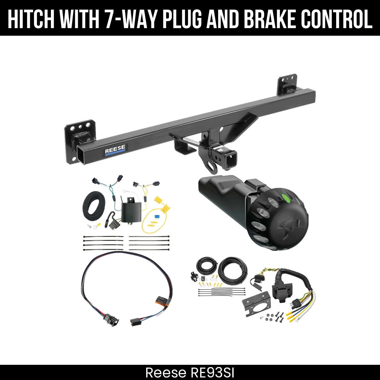 Trailer Hitch , 7-Way , Tekonsha Voyager iD Smart Brake Control
