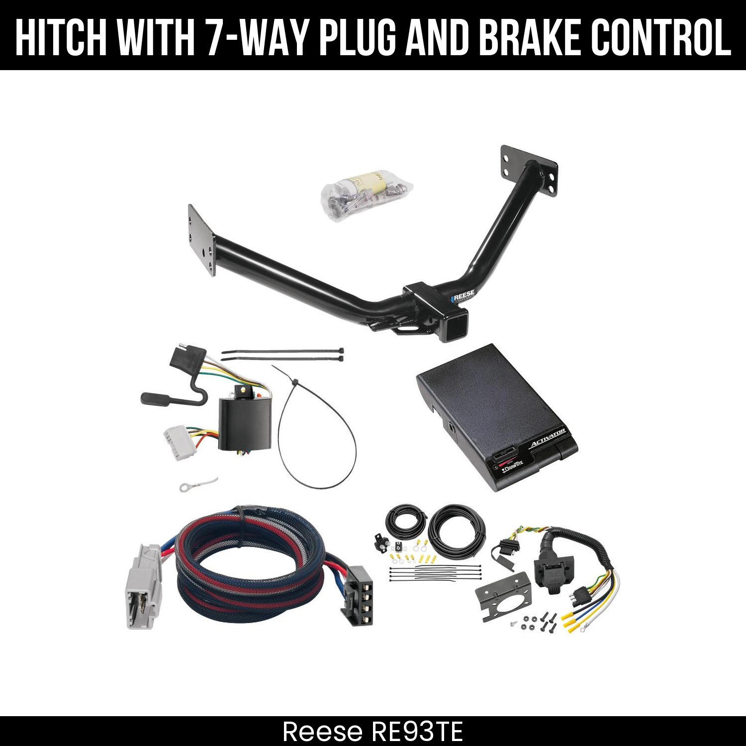 Trailer Hitch , 7-Way , Draw-Tite Activator Brake Control
