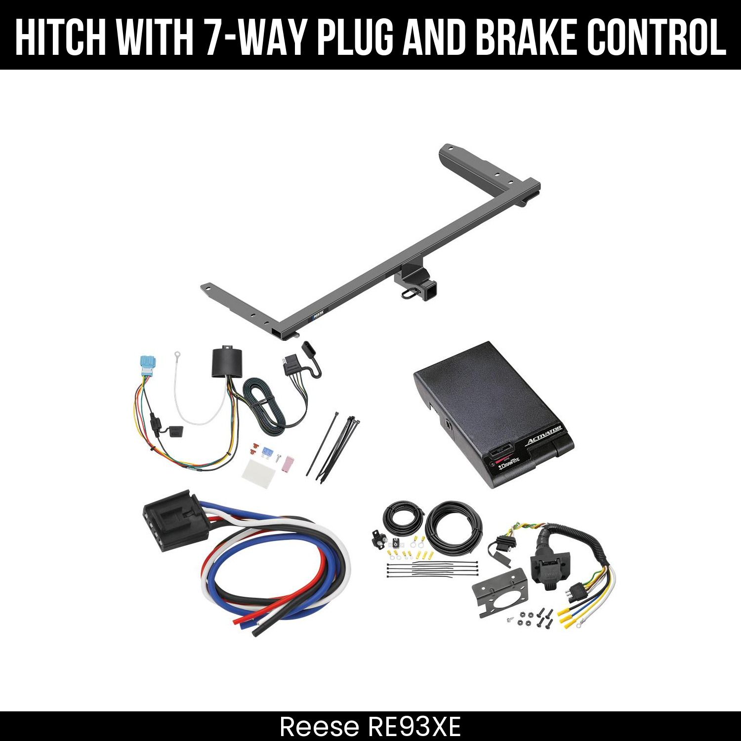 Trailer Hitch , 7-Way , Draw-Tite Activator Brake Control