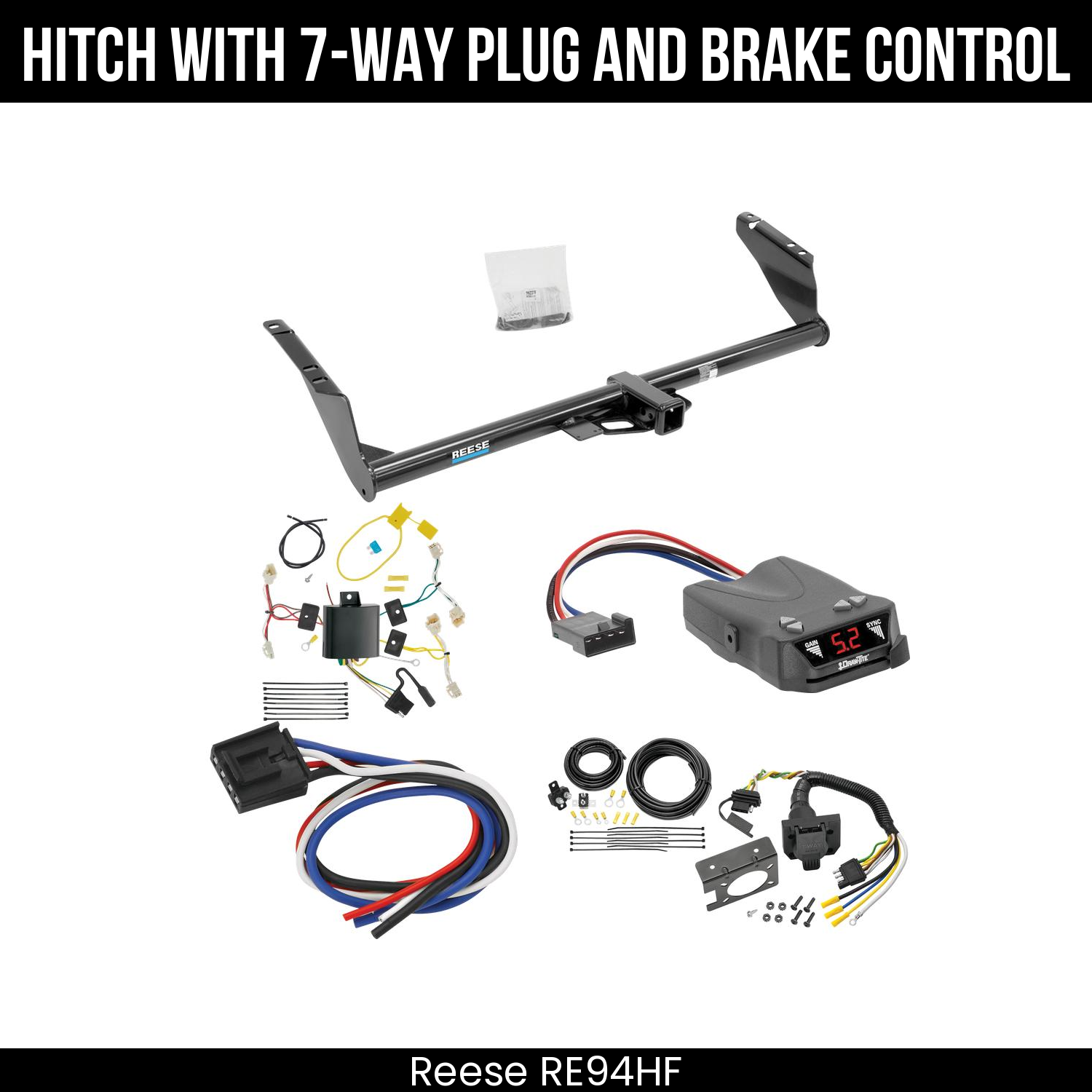 Trailer Hitch , 7-Way , Draw-Tite Activator IV Brake Control