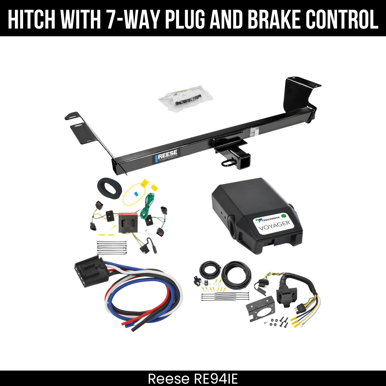 Trailer Hitch , 7-Way , Tekonsha Voyager Brake Control