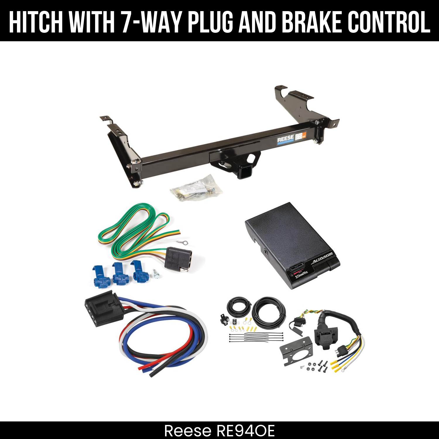 Trailer Hitch , 7-Way , Draw-Tite Activator Brake Control