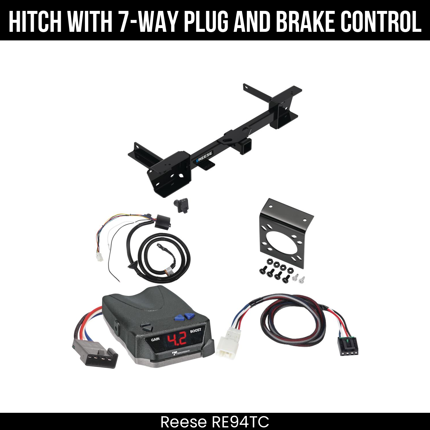 Trailer Hitch , 7-Way , Tekonsha Brake EVN Control