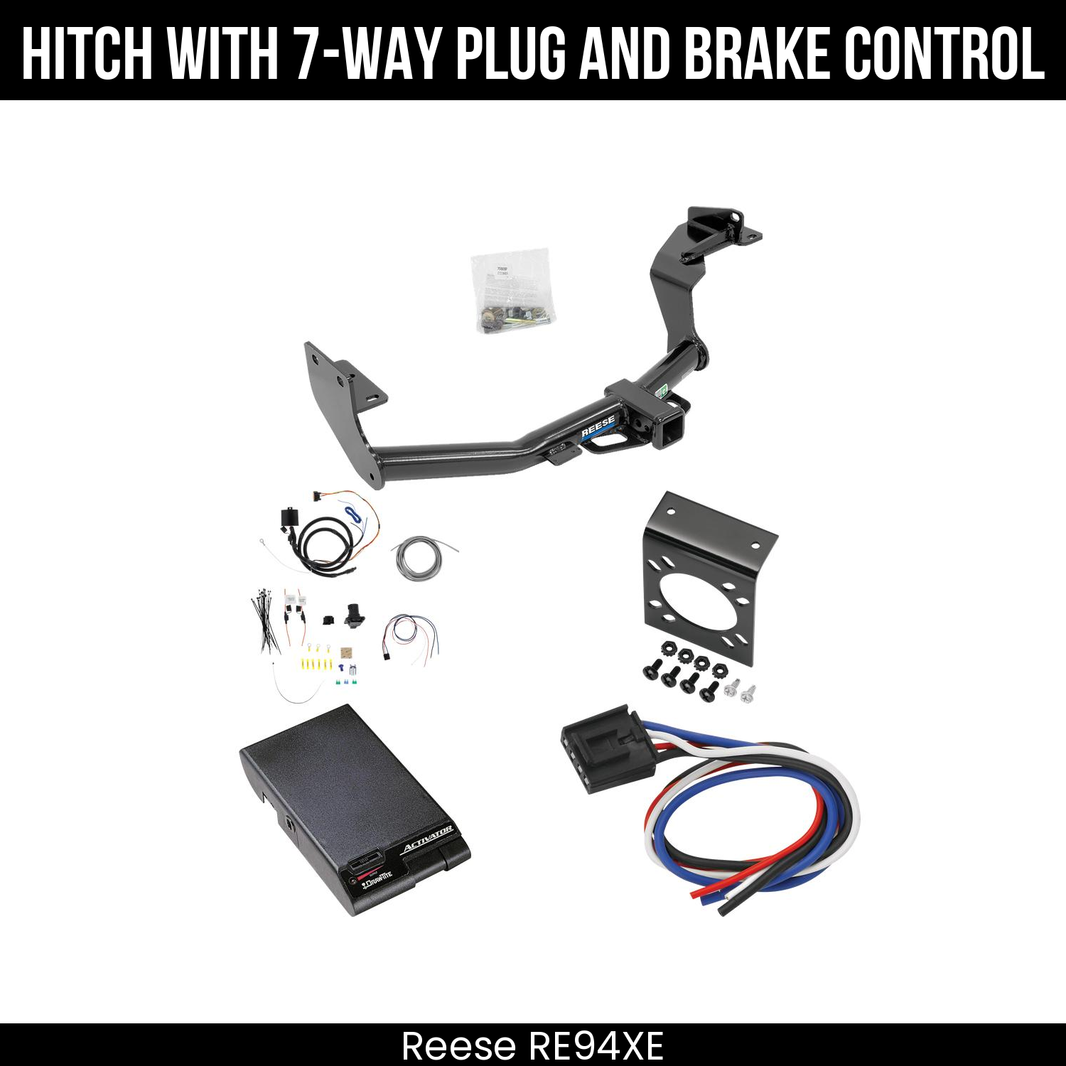 Trailer Hitch , 7-Way , Draw-Tite Activator Brake Control