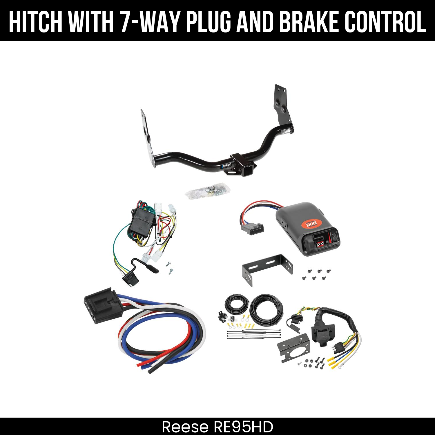Trailer Hitch , 7-Way , Pro Series POD Brake Control