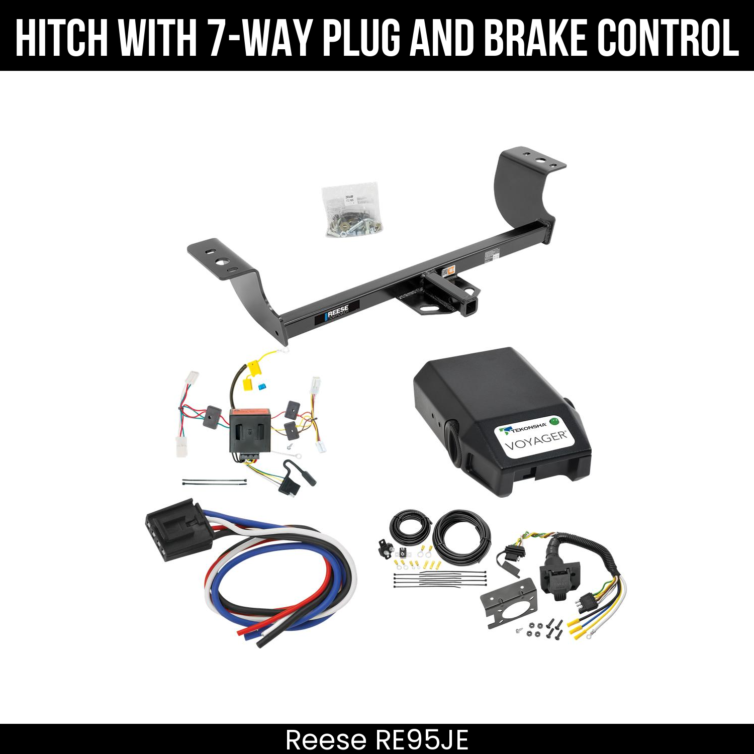 Trailer Hitch , 7-Way , Tekonsha Voyager Brake Control