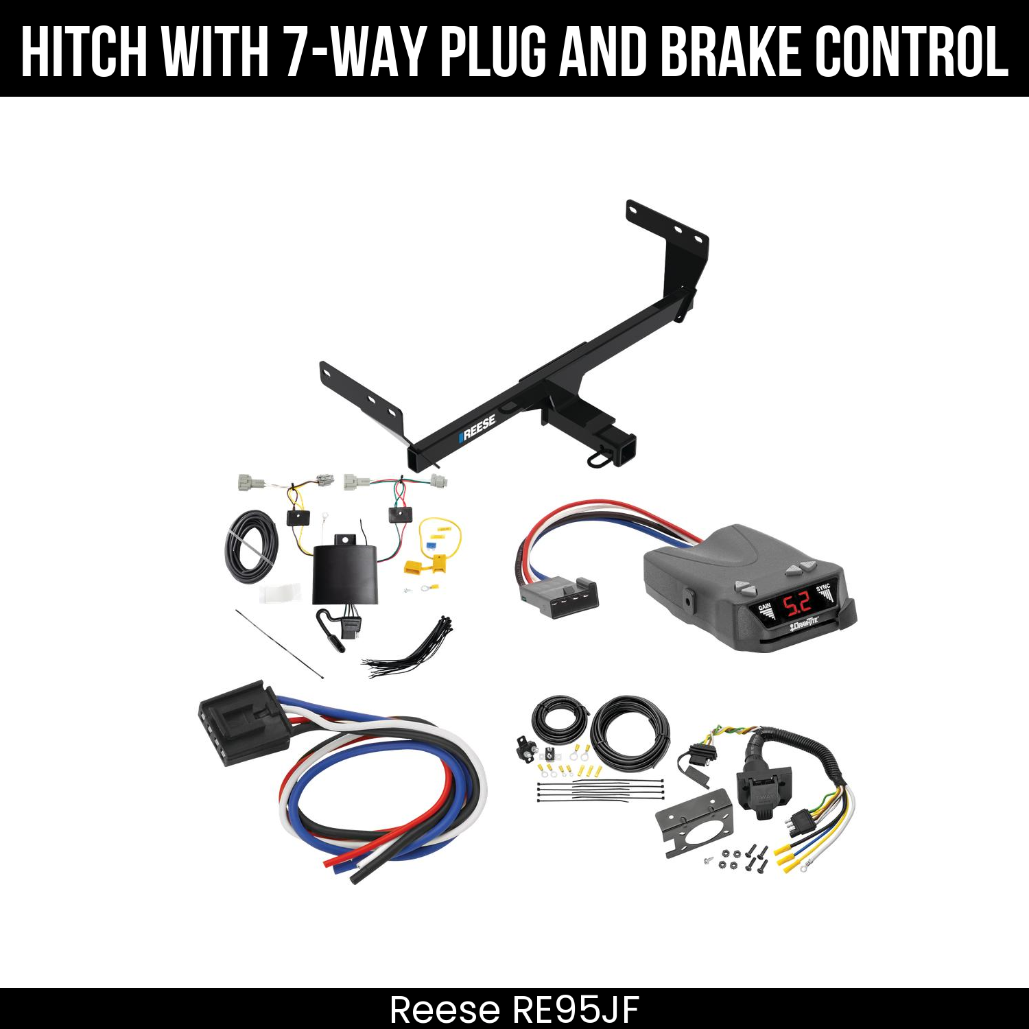 Trailer Hitch , 7-Way , Draw-Tite Activator IV Brake Control