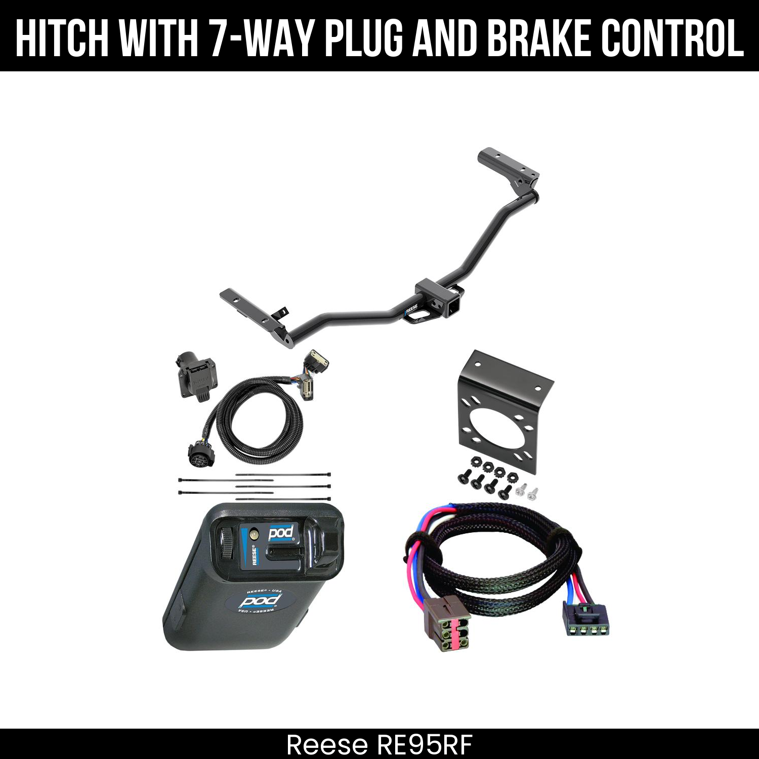 Trailer Hitch , 7-Way , Reese POD Brake Control
