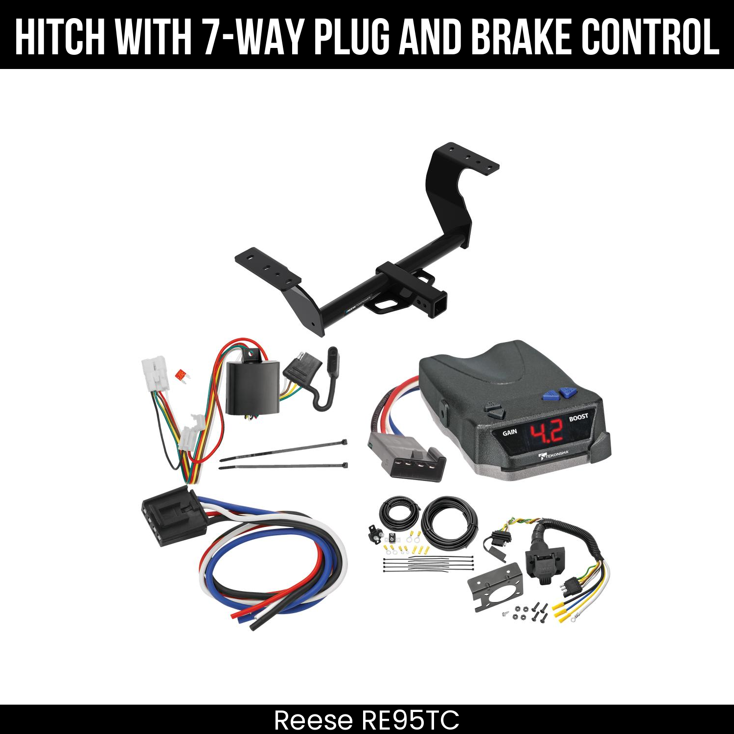 Trailer Hitch , 7-Way , Tekonsha Brake EVN Control