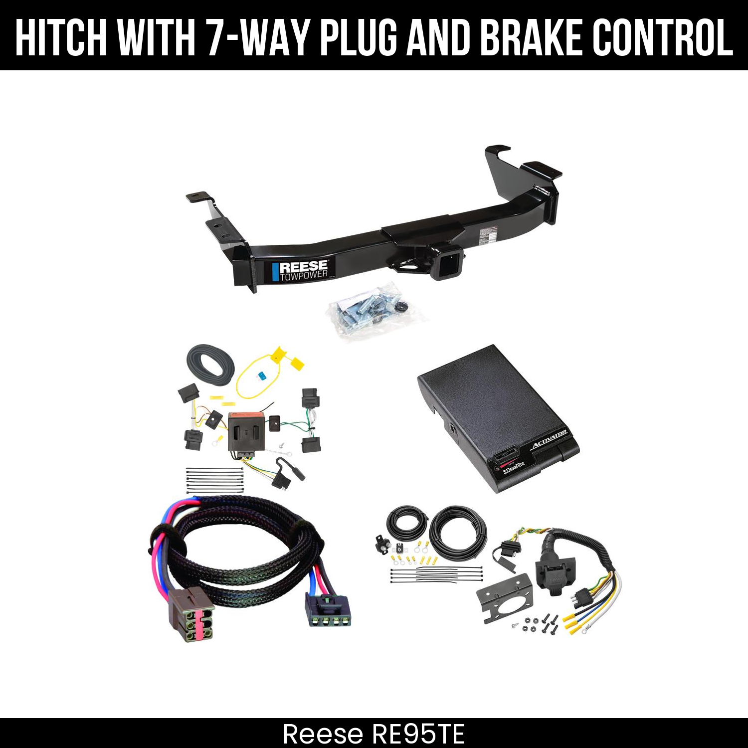 Trailer Hitch , 7-Way , Draw-Tite Activator Brake Control
