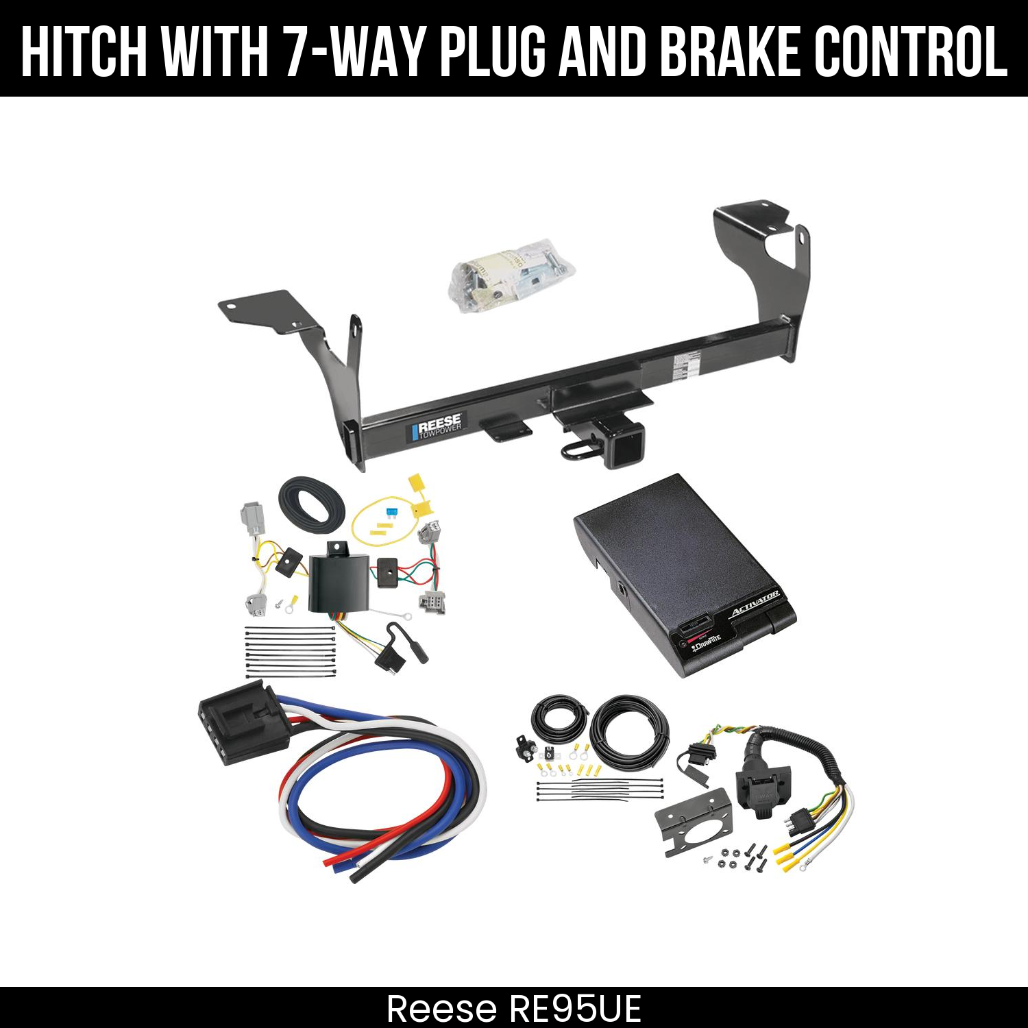 Trailer Hitch , 7-Way , Draw-Tite Activator Brake Control
