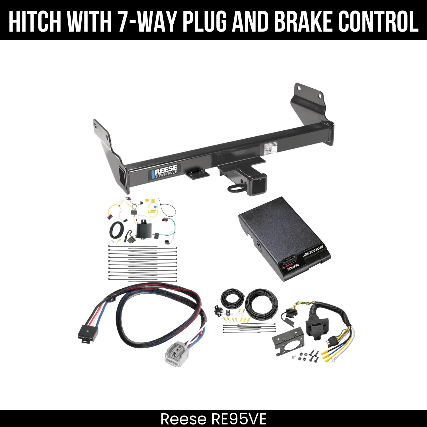 Trailer Hitch , 7-Way , Draw-Tite Activator Brake Control