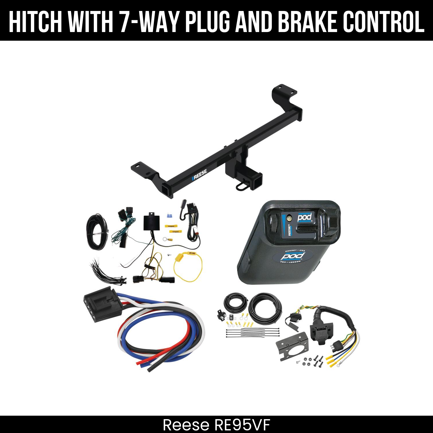 Trailer Hitch , 7-Way , Reese POD Brake Control